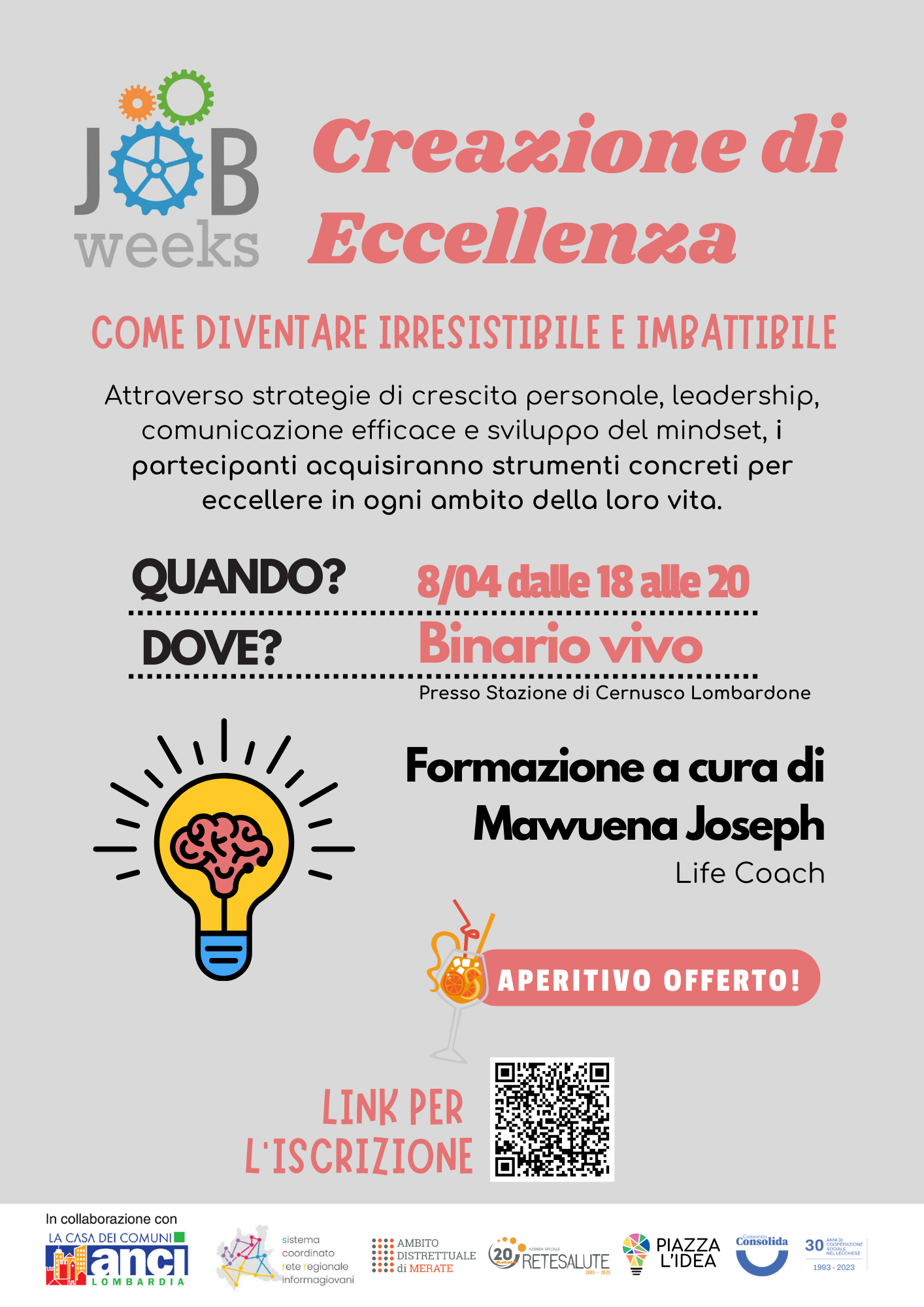 JOB WEEKS 2025 – “Creazione di Eccellenza – Come diventare irresistibile e imbattibile”